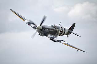 Spitfire Mk IX, Biggin Hill, June 2015