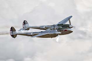 Red Bull P38 Lightning, Duxford, July 2015