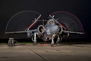 This former Navy Bucanneer has a good party trick, Bruntingthorpe, Mar 2017