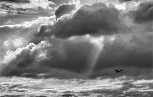 Spitfire on final approach