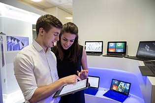 A shoot for Microsoft Technology Centre in Reading, Mar 2016